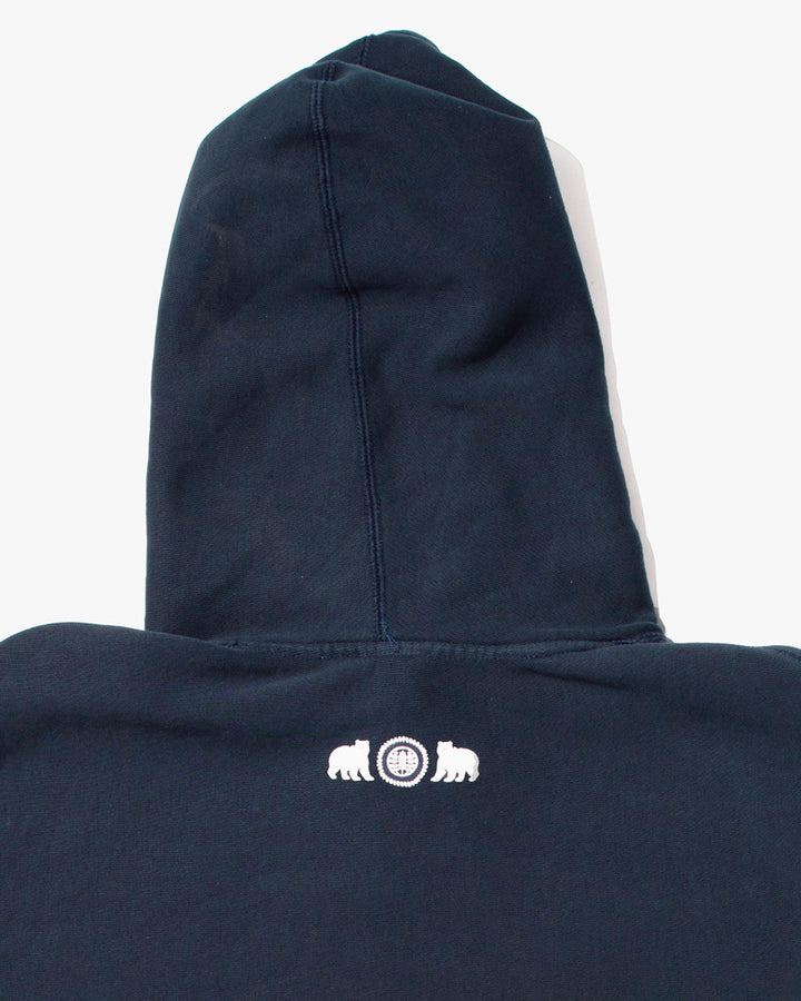 Kiriko Original Hoodie, 13oz Cotton, Printed Kintaro, Navy