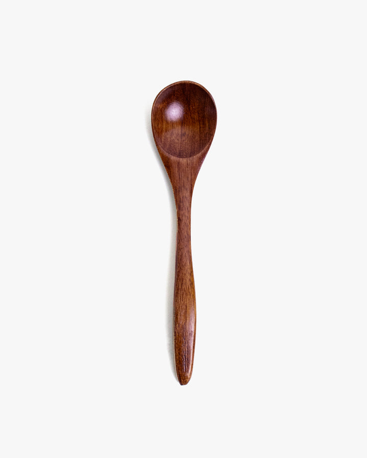 Wooden Utensils, Nanmu, Medium Round Spoon