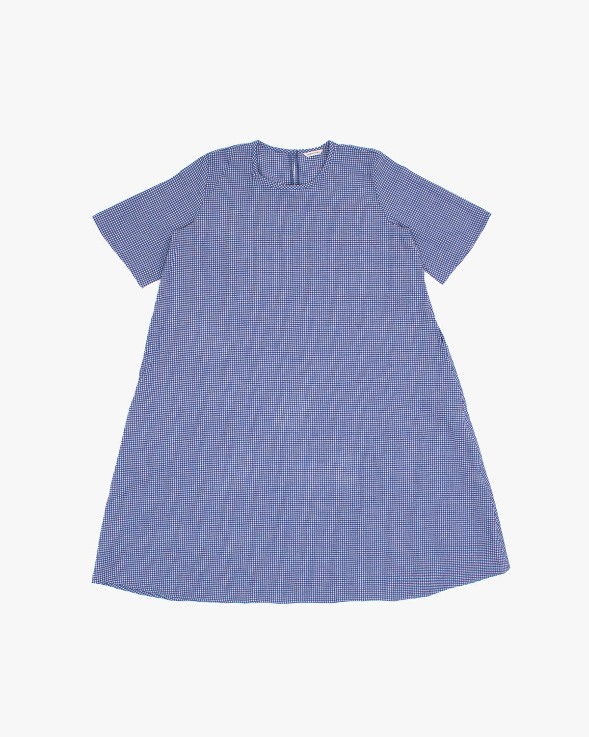 ToK Long Dress, Oversized, Blue Gingham