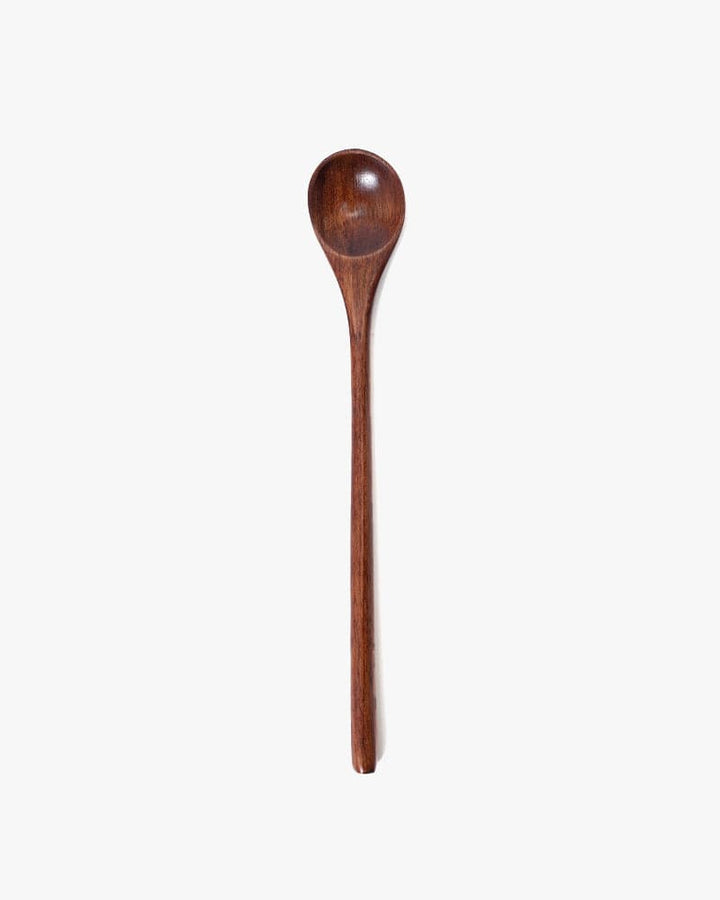 Wooden Utensils, Nanmu Spoon, Rounded, Long
