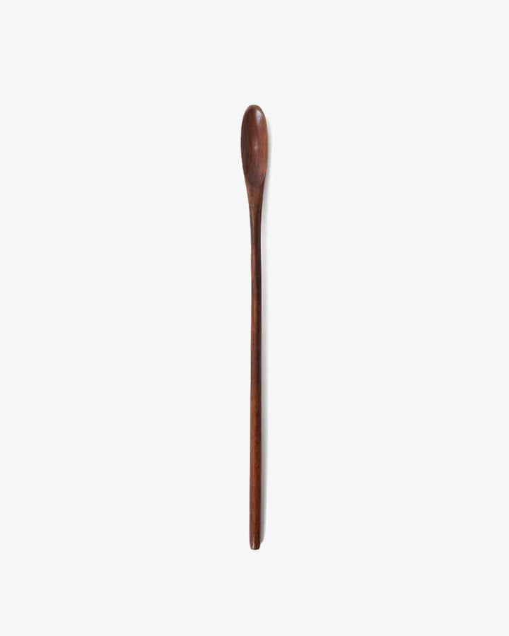 Wooden Utensils, Nanmu Spoon, Long Extra Thin Oval