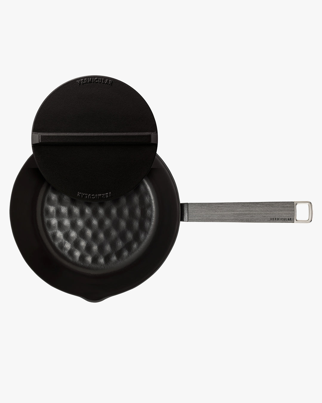 Drop Lid, Vermicular, Yukihira, Matte Black, 20cm