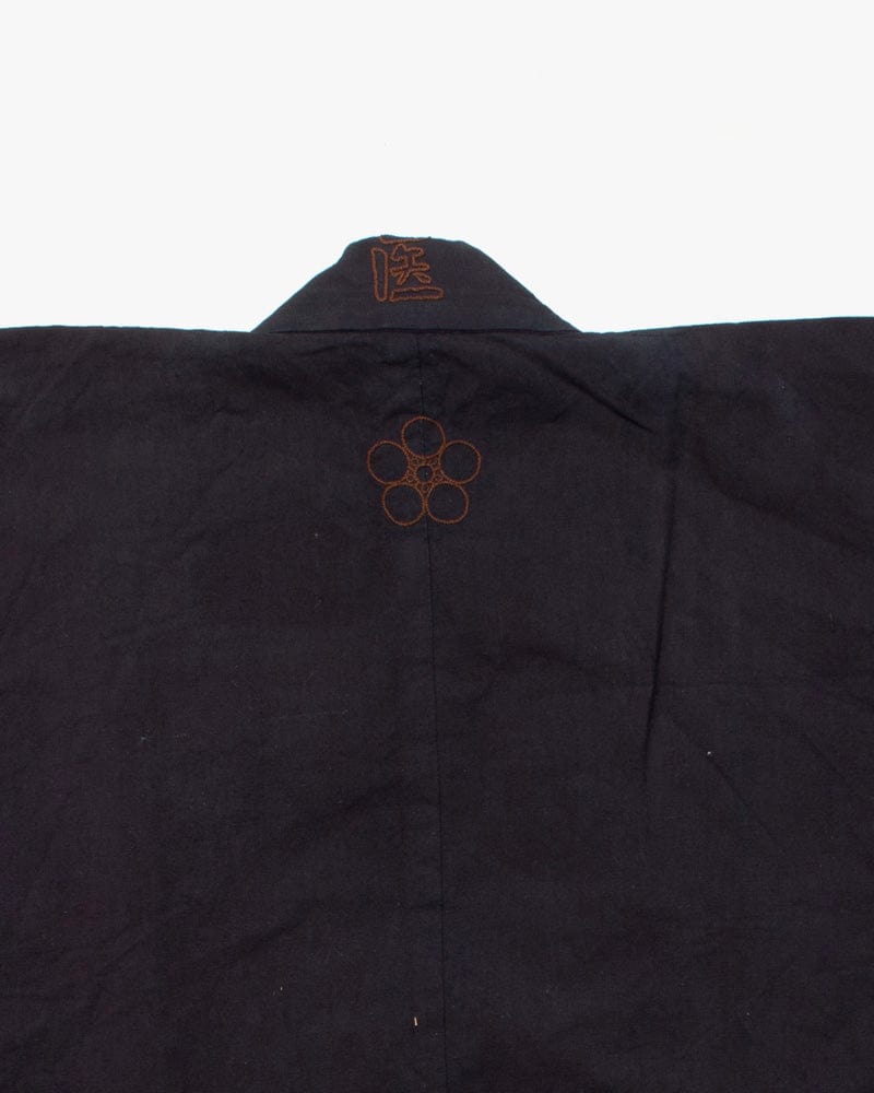 Vintage Happi Jacket, Hand Embroidered Detail