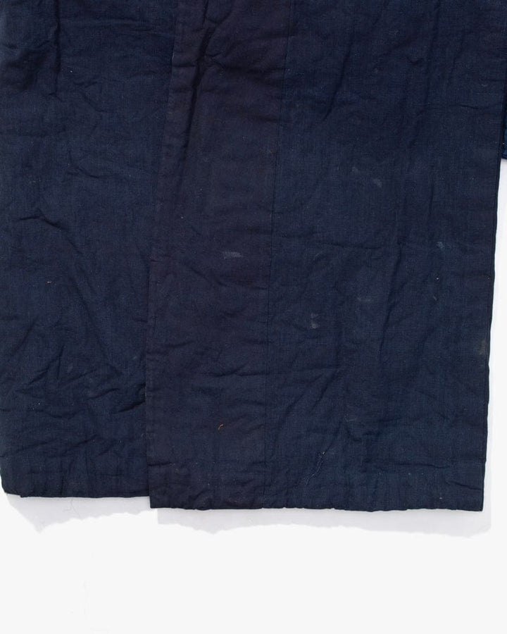 Vintage Noragi Jacket, Reversible, Shima and Indigo