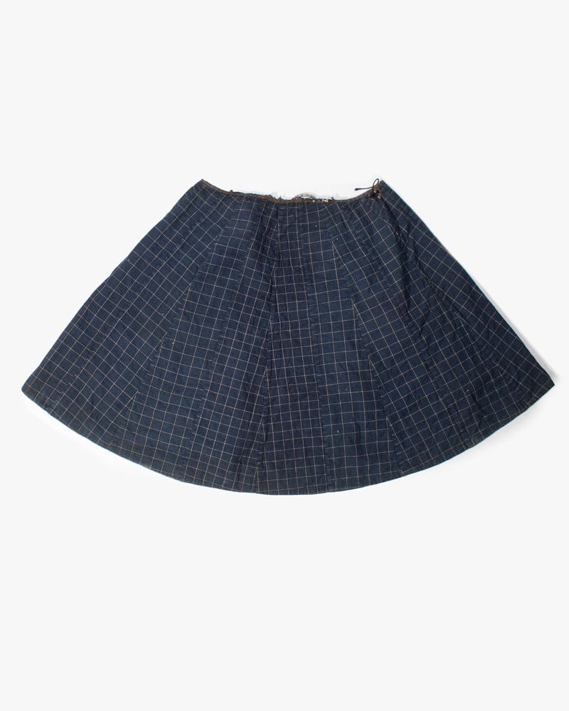 Vintage Cape, Kasuri and Plaid