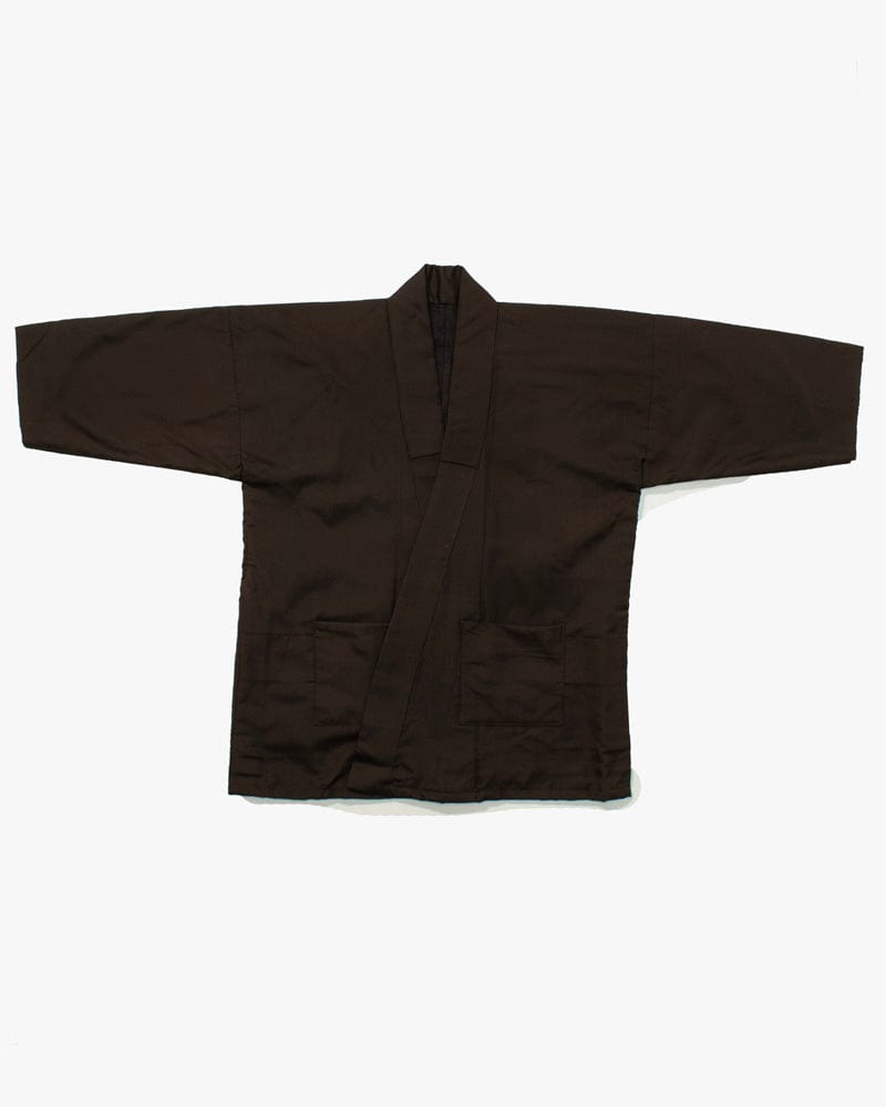 Kiriko Custom, Altered Kimono Jacket, Brown and Dark Brown Interior