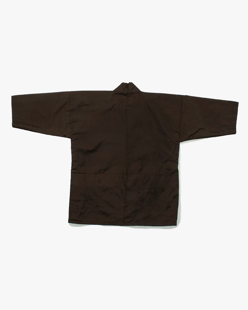 Kiriko Custom, Altered Kimono Jacket, Brown and Dark Brown Interior
