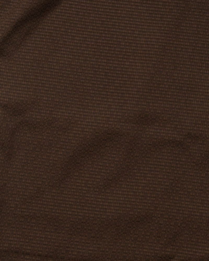 Kiriko Custom, Altered Kimono Jacket, Brown and Dark Brown Interior