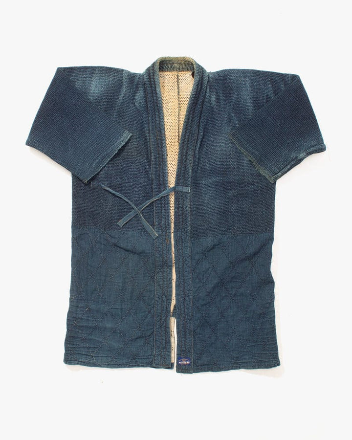 Vintage Dougi Jacket, Hand Sashiko Stitched