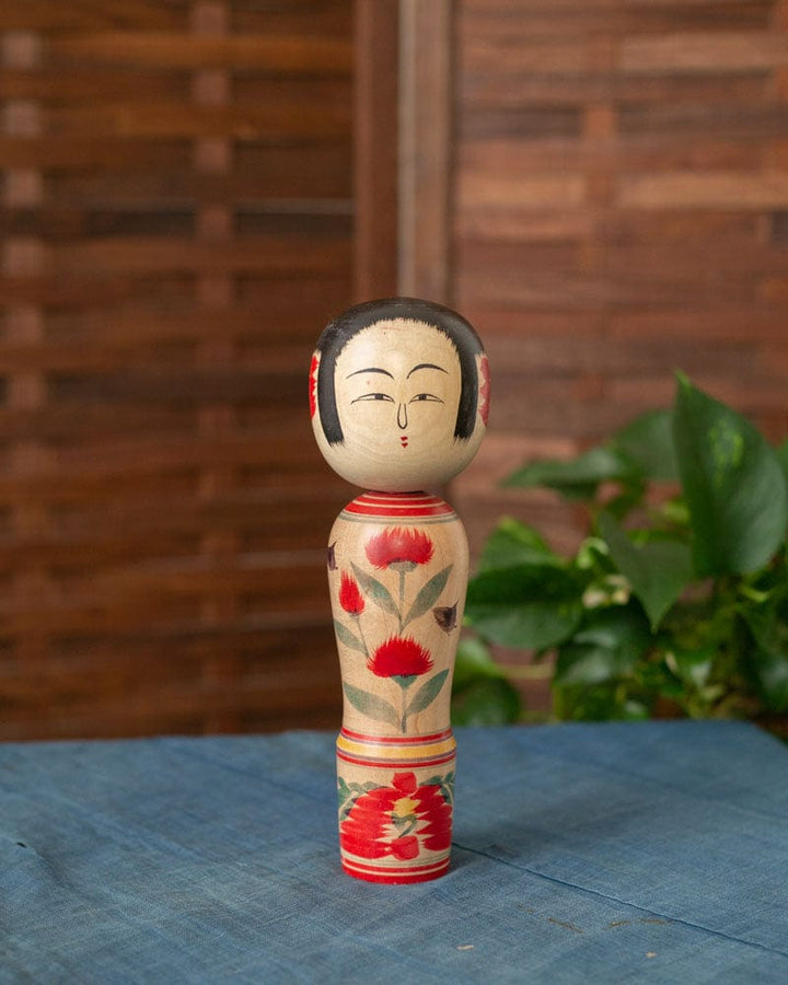 Vintage Handmade Kokeshi (こけし) Doll, 66