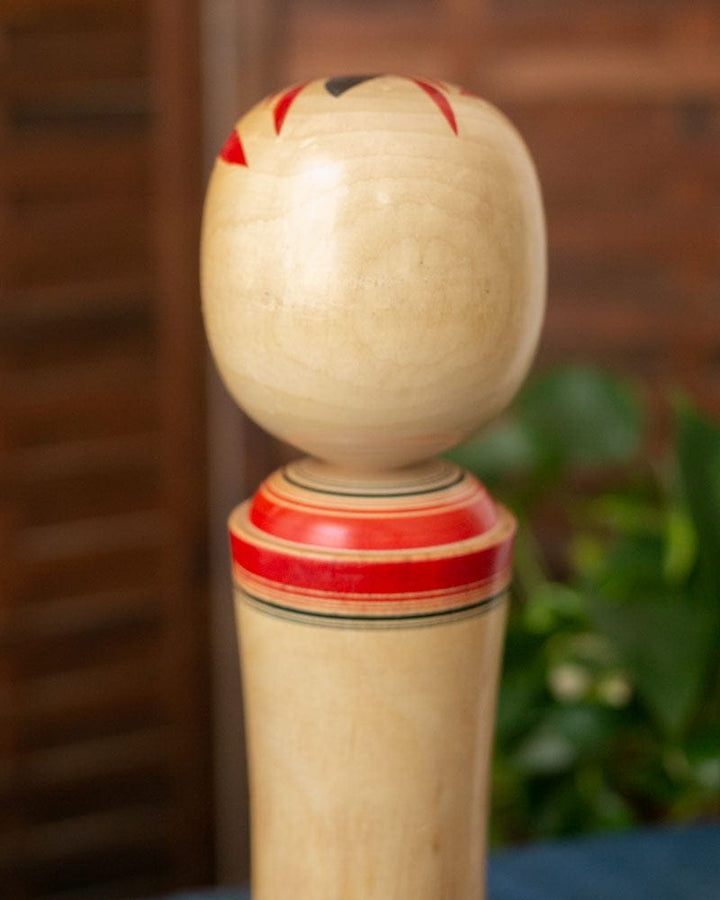 Vintage Handmade Kokeshi (こけし) Doll, 61