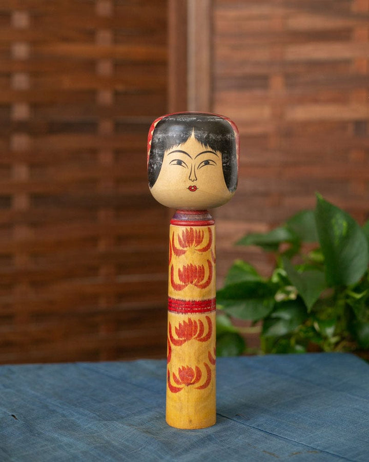 Vintage Handmade Kokeshi (こけし) Doll, 67