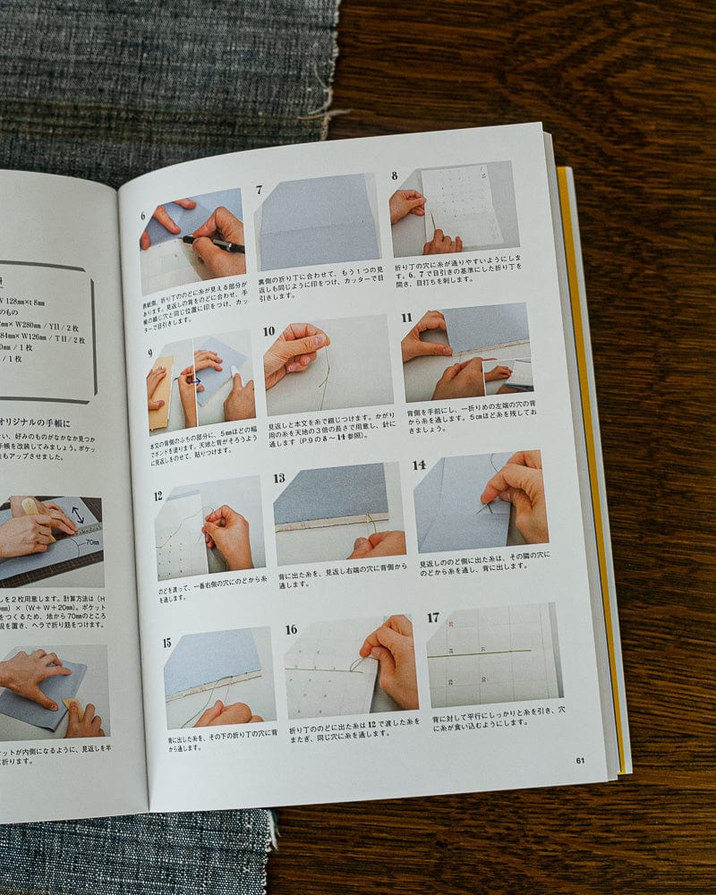 JPN: Hajimete Te De Tsukuru Hon - Handmade Bookbinding for Beginners