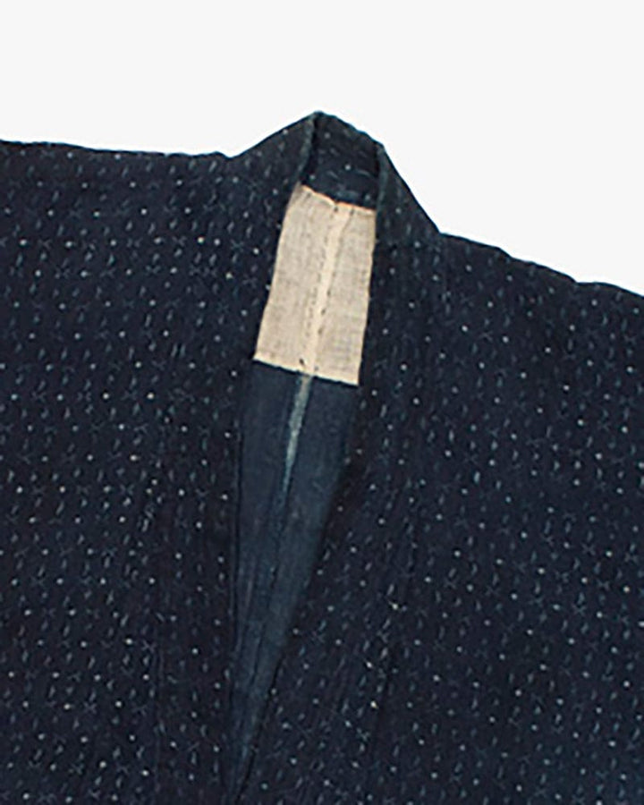 Vintage Noragi Jacket, Boro, Indigo Kasuri