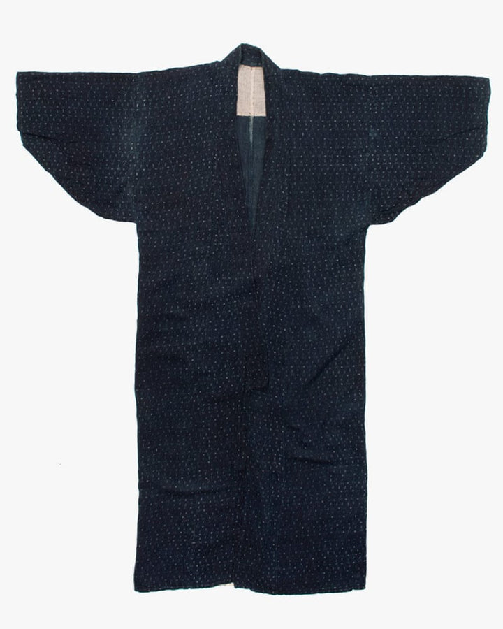 Vintage Noragi Jacket, Boro, Indigo Kasuri