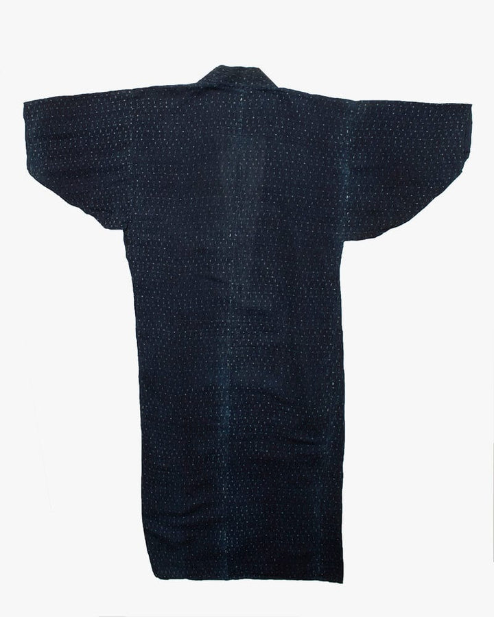 Vintage Noragi Jacket, Boro, Indigo Kasuri