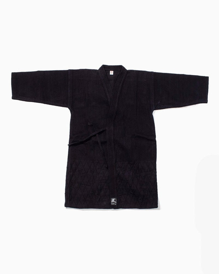 Modern Dougi Jacket, Double Weave, Natural Indigo Dye - 2L
