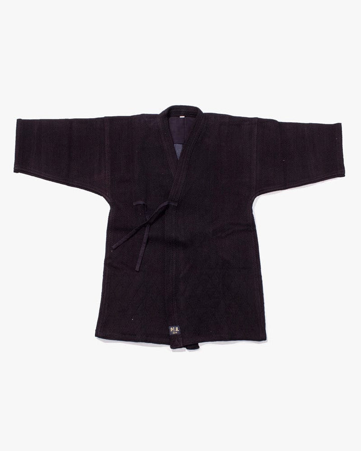 Modern Dougi Jacket, Thick Double Weave, Natural Indigo Dye - 3