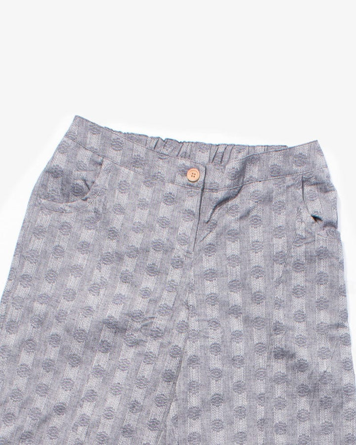 ToK x Kiriko, Balloon Pants, Grey Polka Dots