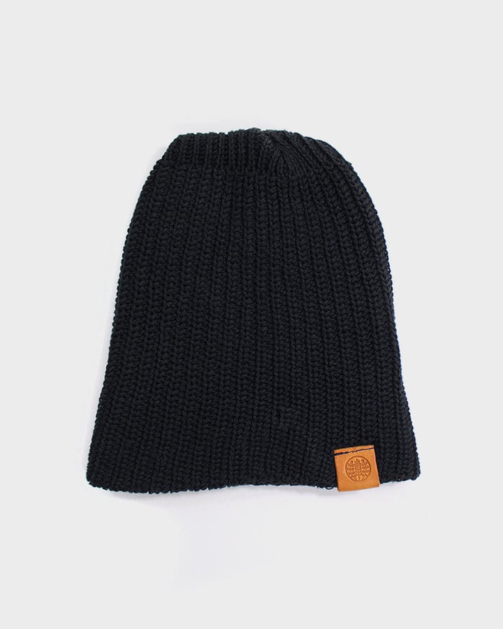 Kiriko Original Knit Cap, Black, 6 ˝