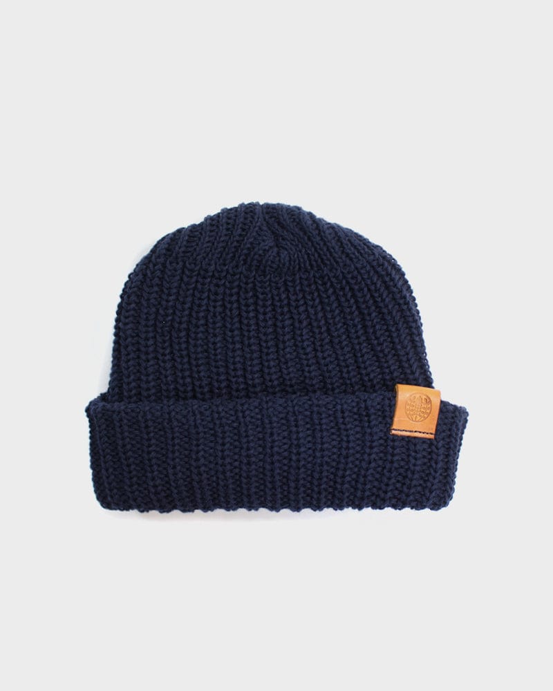 Kiriko Original Knit Cap, Navy, 6 ˝