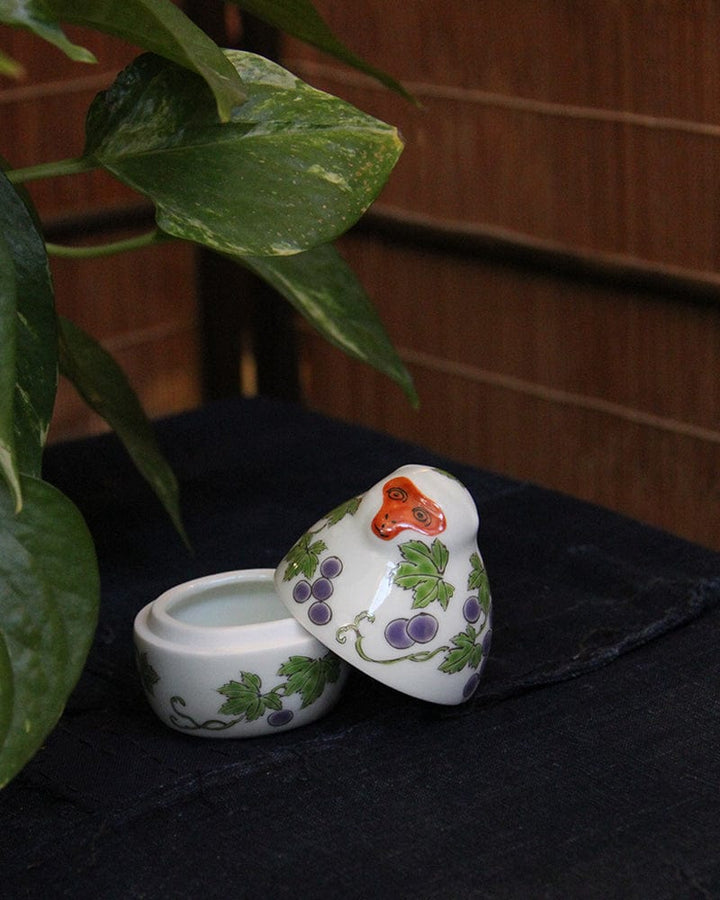 Kouraku Kiln Zodiac Ceramics, Monkey