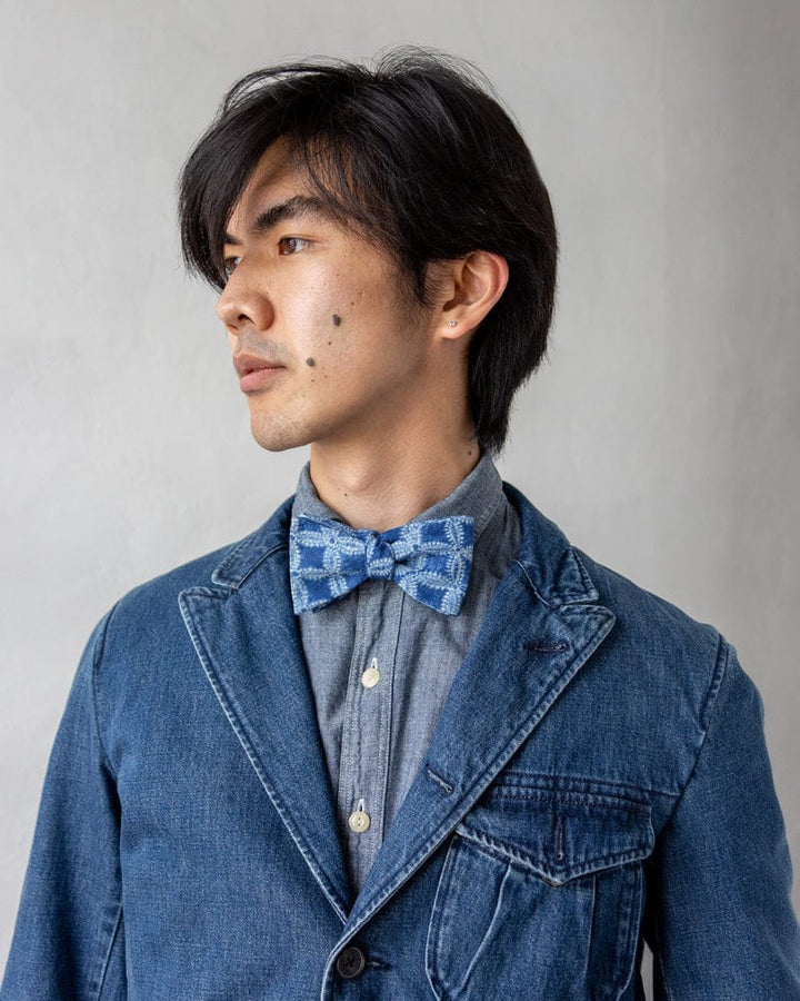 Kiriko Original Bow Tie, Light Blue Shippou