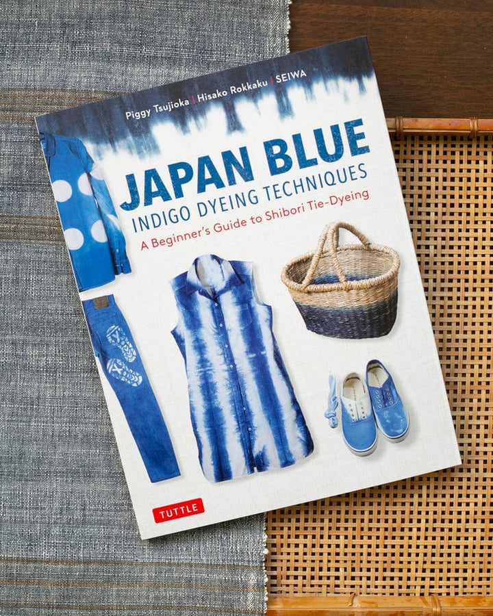 ENG: Japan Blue Indigo Dyeing Techniques: A Beginner's Guide to Shibori Tie-Dyeing