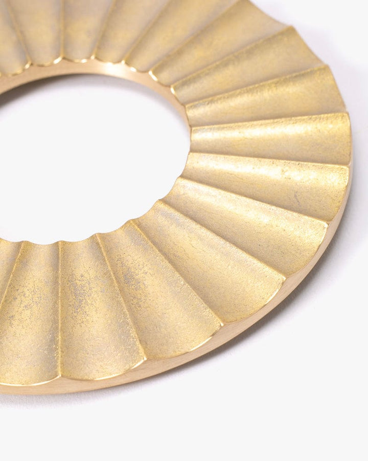 Futagami Brass Trivet, Sun