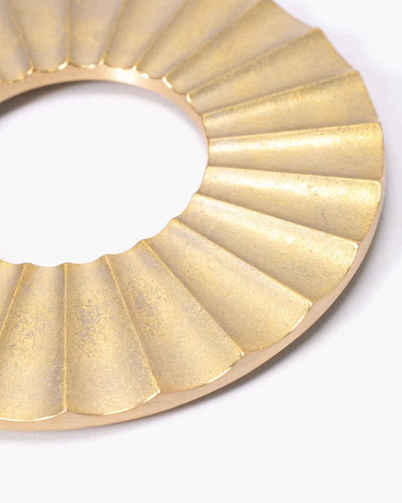 Futagami Brass Trivet, Sun