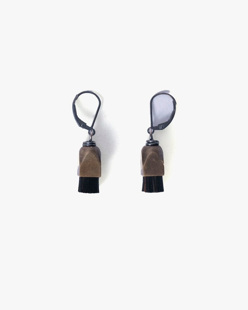 Boet Earrings, Eno, Black