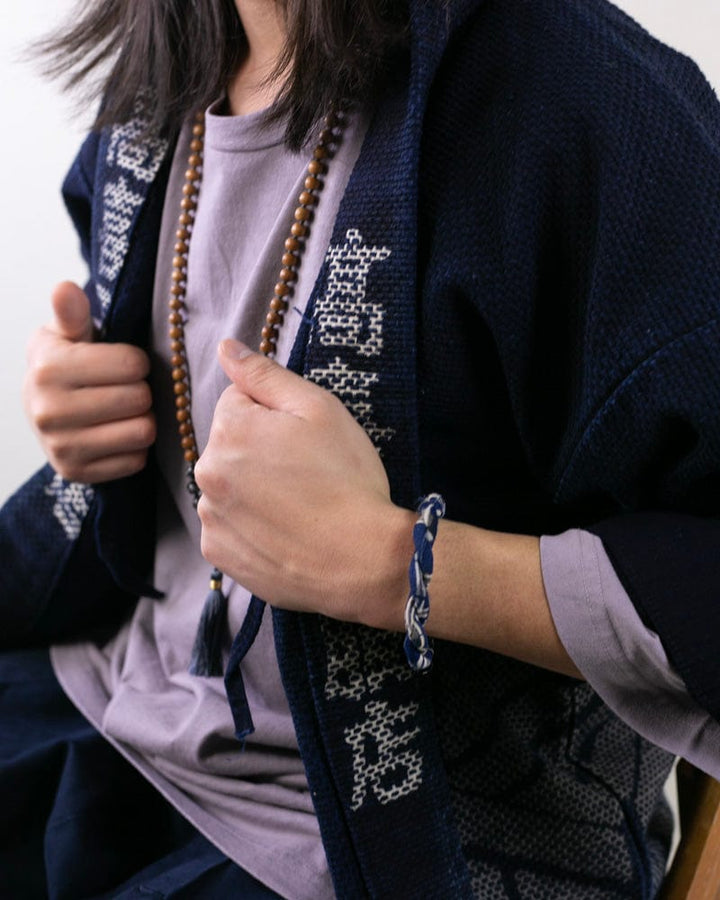 Vintage Happi Jacket, Fully Hand Stitched Sashiko, 2