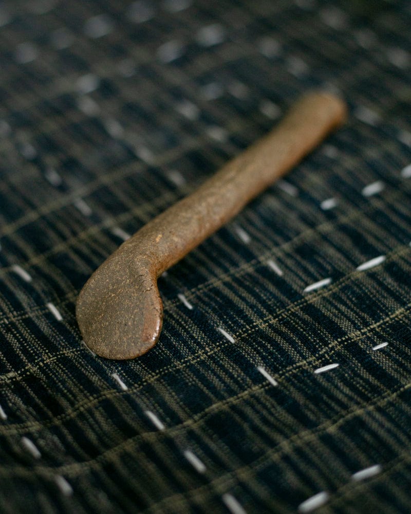 Mashiko-Yaki Spoon, Small, Brown