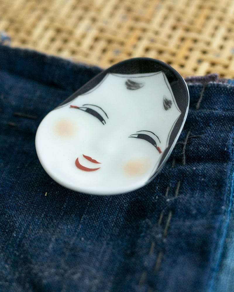 Kouraku Kiln Chopstick Rest, Ofuku-san