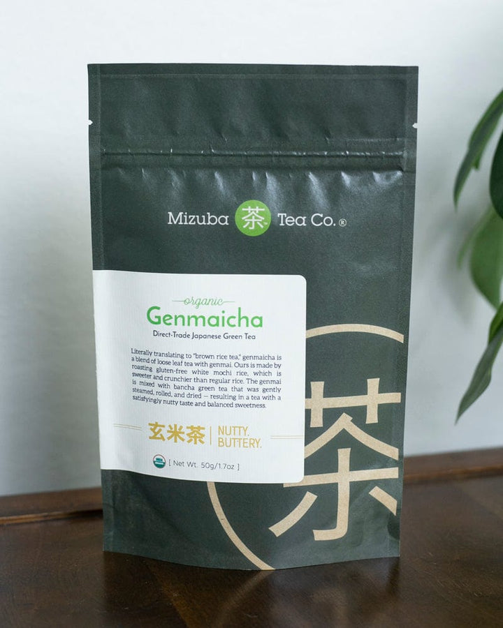 Mizuba Tea, Loose Leaf, Genmaicha Green Tea