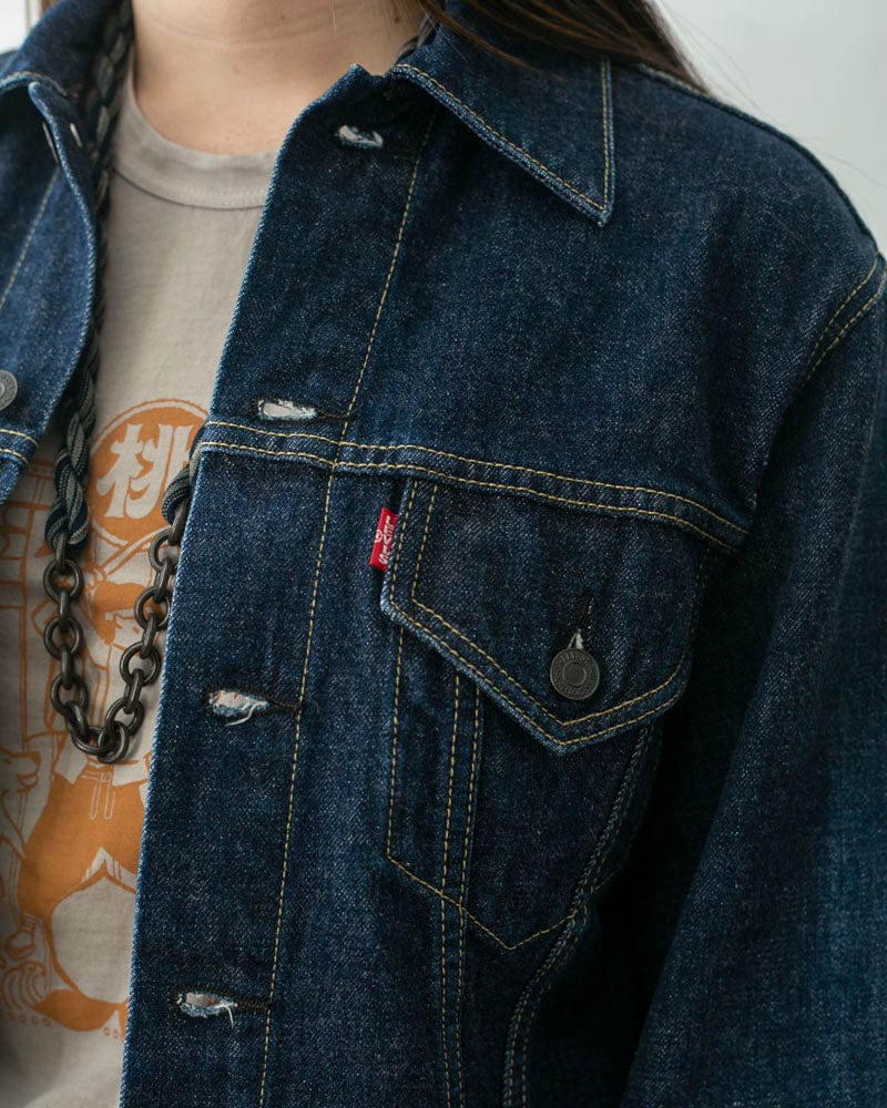 Vintage levi's denim trucker orders jacket