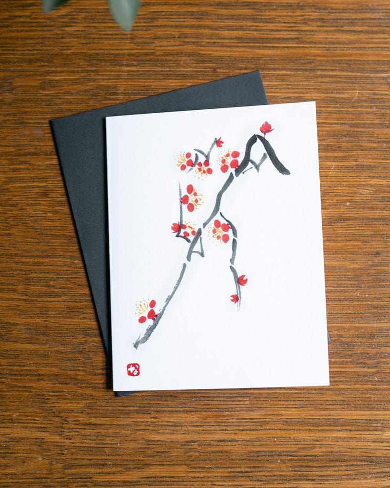 Greeting Cards, Card with Envelope, Ume