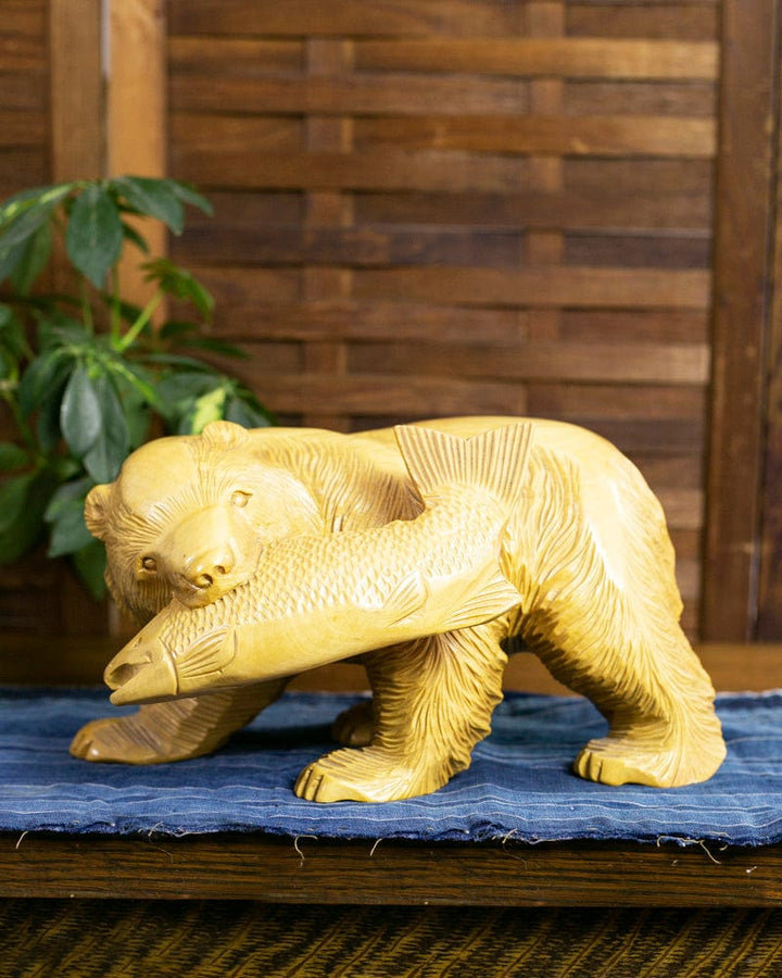 Handcarved Ainu Bear 17