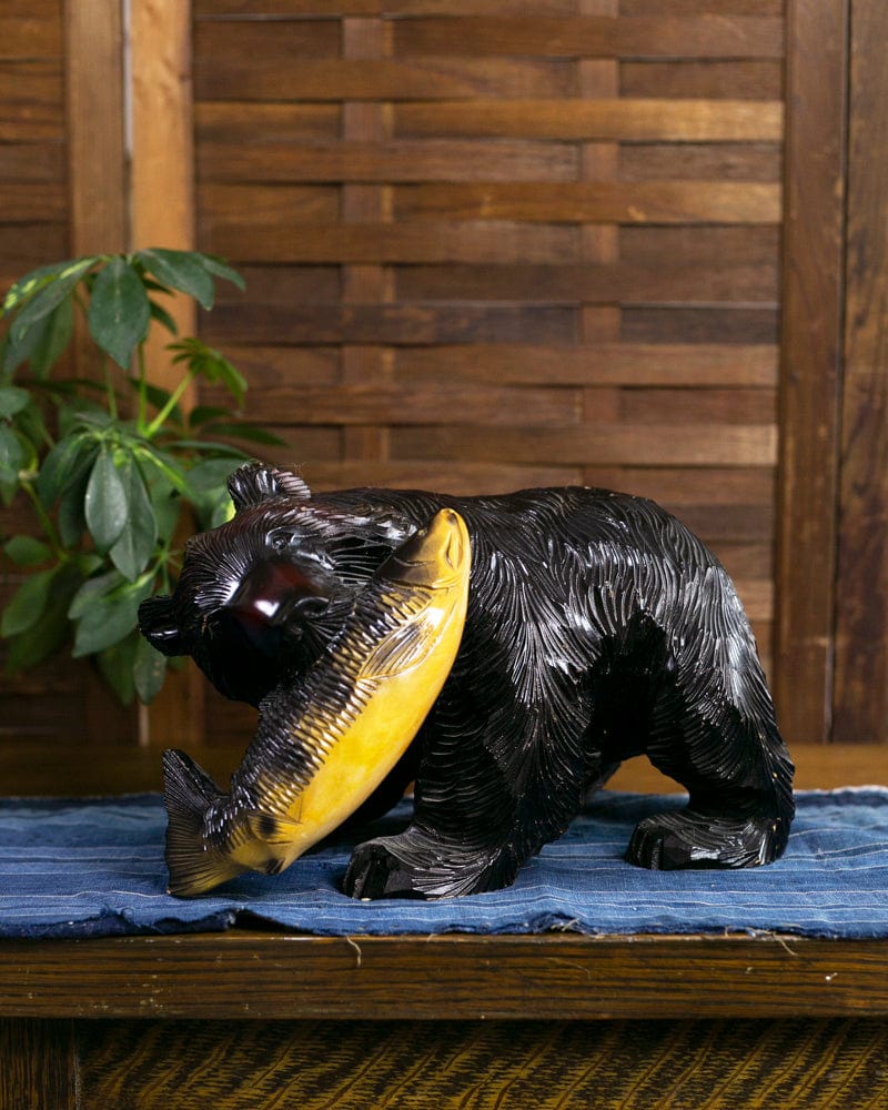 Handcarved Ainu Bear 12