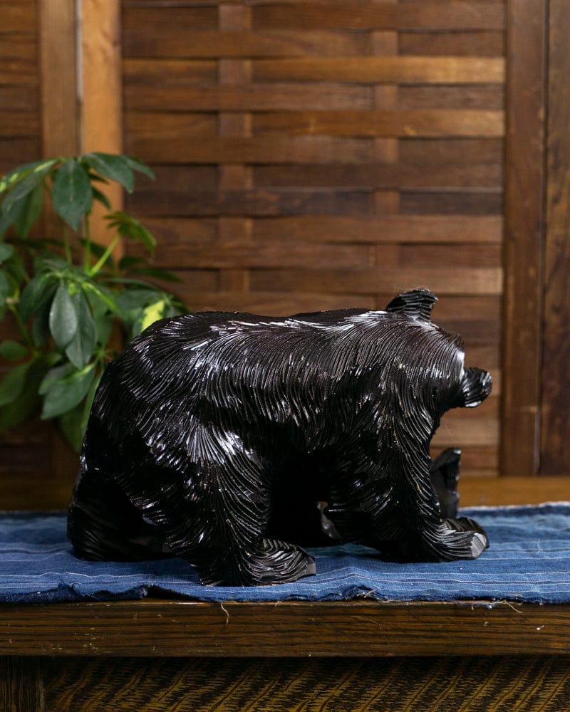Handcarved Ainu Bear 12