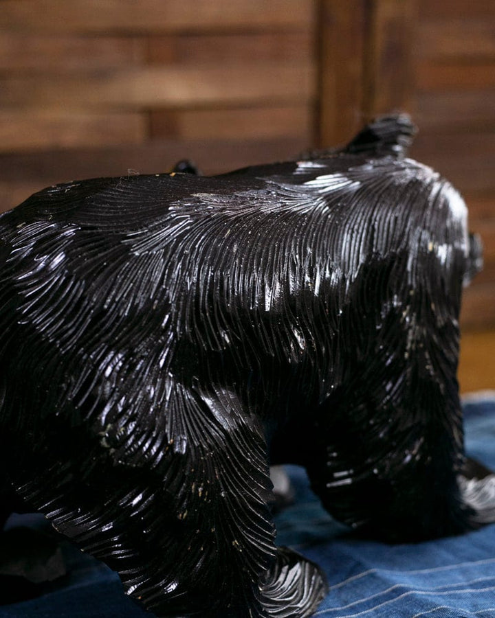 Handcarved Ainu Bear 12