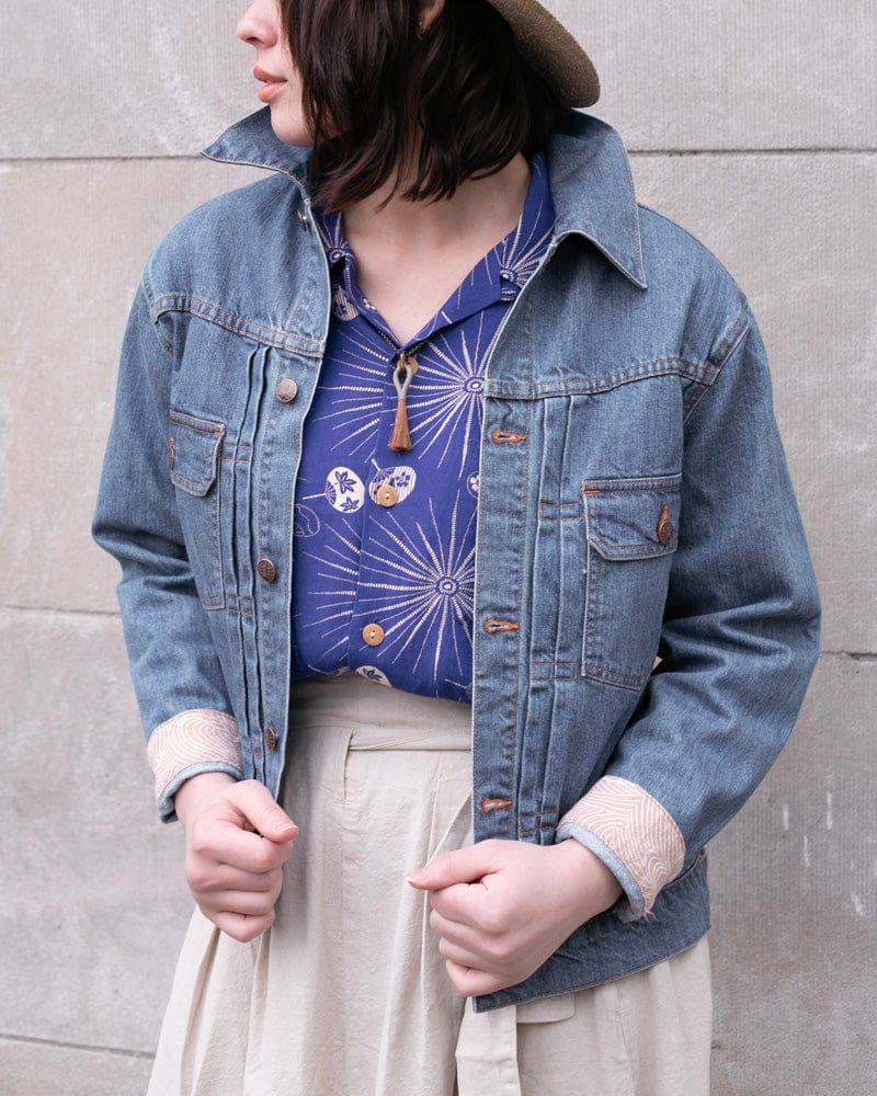 Kiriko Original Denim Jacket, Type II, Bleached Nami