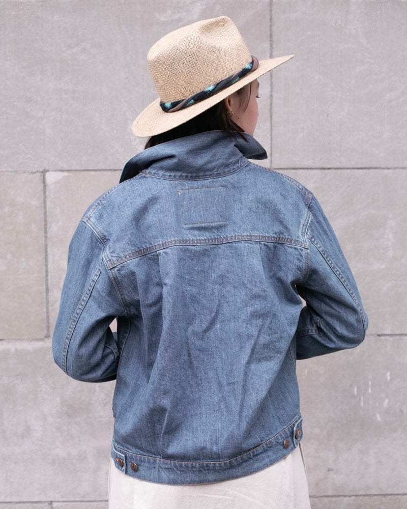 Kiriko Original Denim Jacket, Type II, Bleached Nami