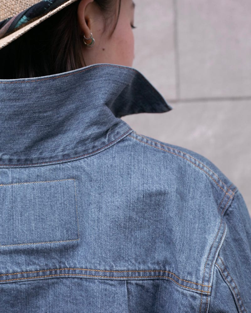 Kiriko Original Denim Jacket, Type II, Bleached Nami