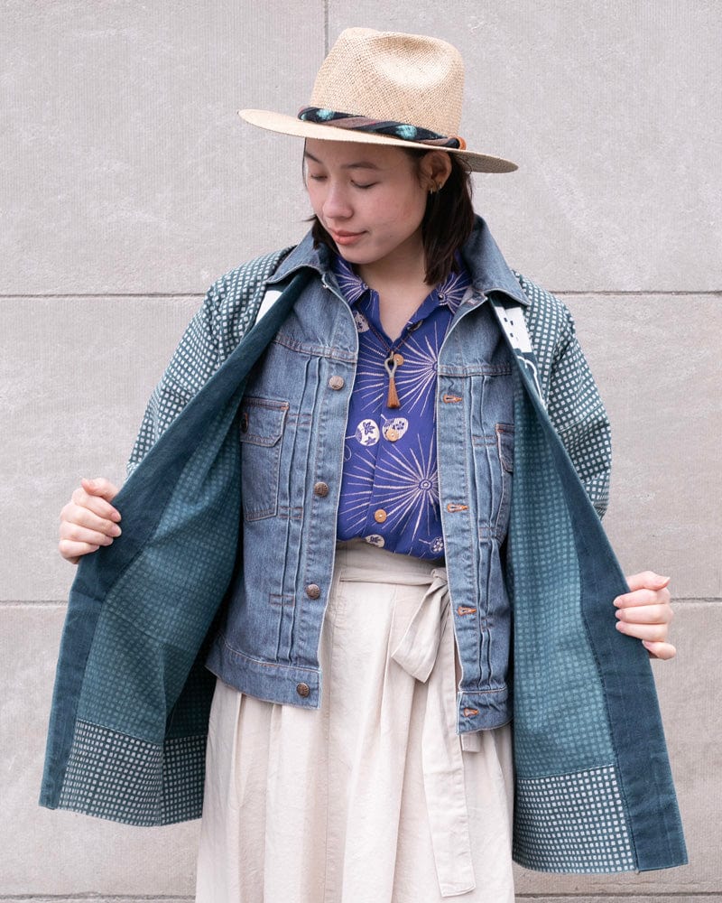 Kiriko Original Denim Jacket, Type II, Bleached Nami