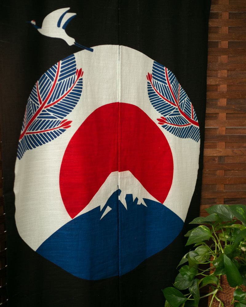 Noren, Mt. Fuji, Black