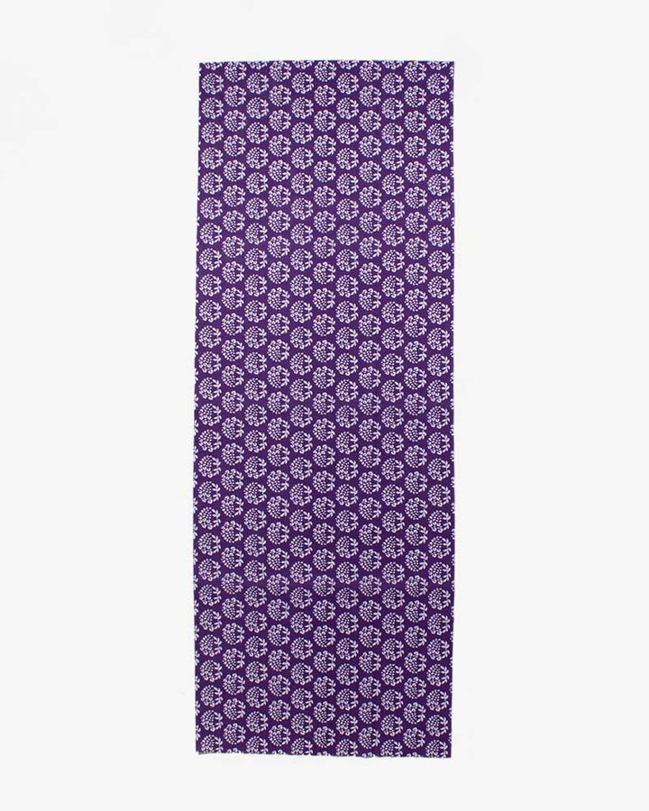 Tenugui, Classic, Komon, Purple Fuji (Wisteria)