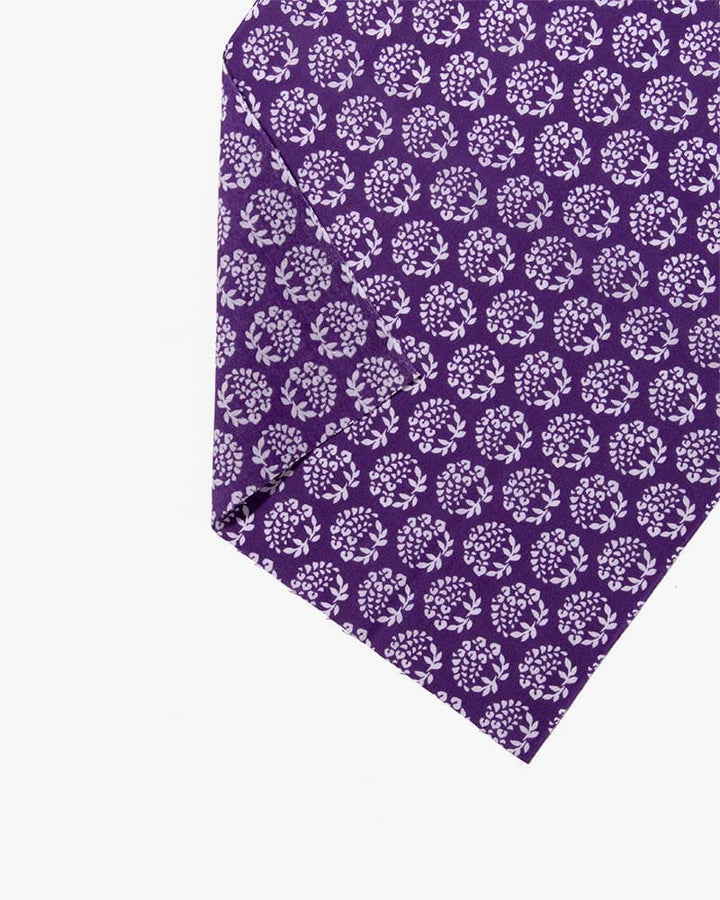 Tenugui, Classic, Komon, Purple Fuji (Wisteria)