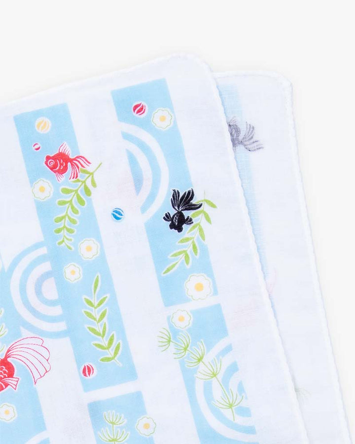 Tenugui, Double Gauze, Fukukoi, Ranchu