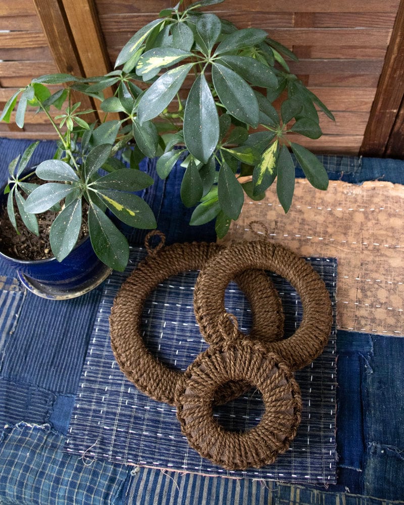 Takada, Hand-Knit Trivet